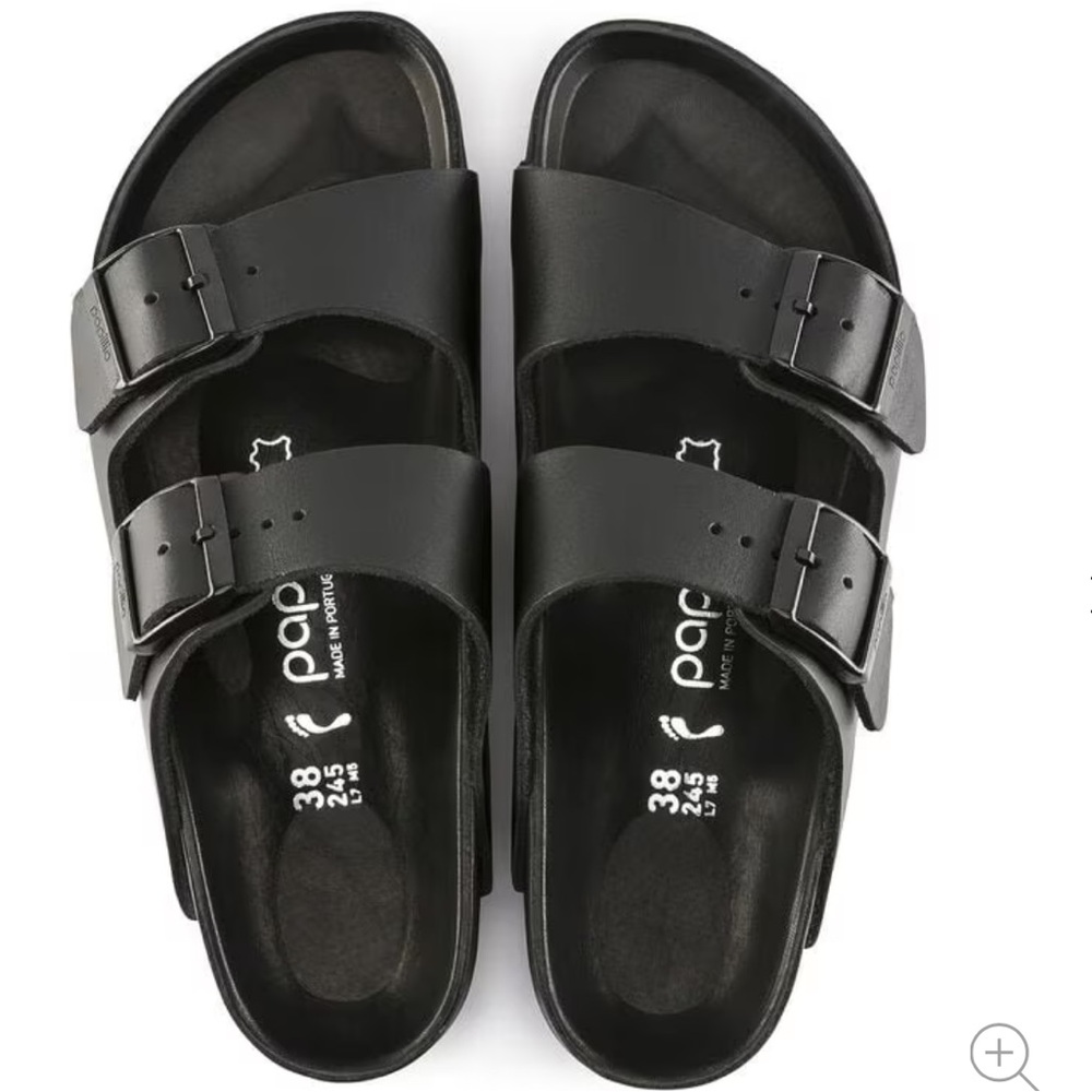 Birkenstock Papillio  Arizona Exquisite Chunky Slide Sandals Size 38 - Picture 2 of 8